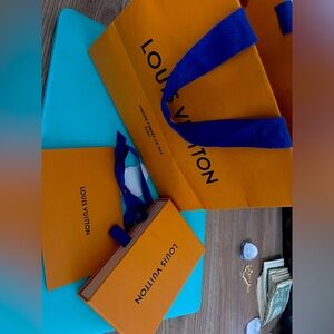 Empty LV card holder box